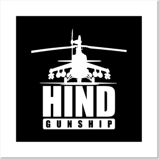 MI-24 Hind Posters and Art